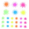 KONTONTY 50pcs Sticky Wall Crawling Stretchy TPR Props for Parties