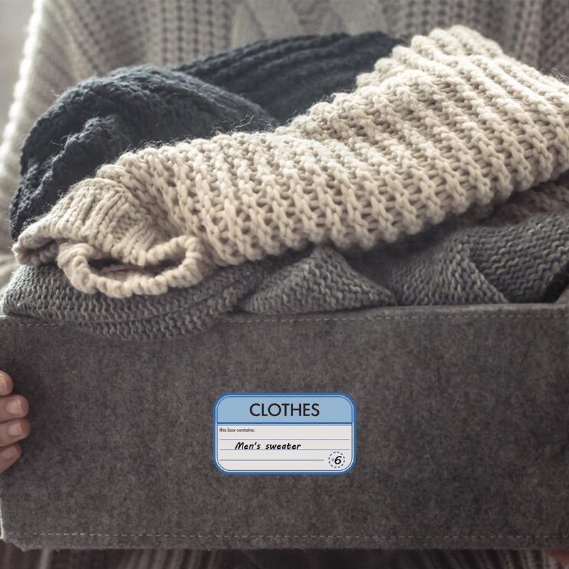 HYBSK 60PCS Home Moving Labels for Boxes 3-1/2” x 2"