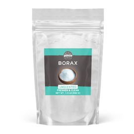 BIRCH & MEADOW Borax, 1.5 lb, Unscented, Cleaning & Laundry