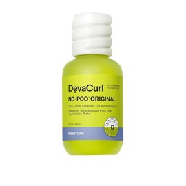 DevaCurl No-Poo Original Zero Lather Cleanser, 12oz - Specification: DevaCurl No-Poo Original, 3oz