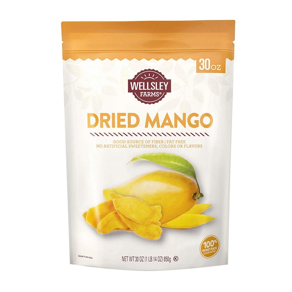 Wellsley Farms Dried Mango 30 Oz,, ()