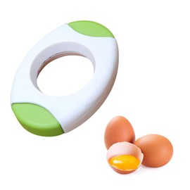 Egg Shell Opener,Boiled Eggs Cutter Easy Topper Shells Tool Eggshell Separator Gadgets Splitter Clipper Eggshells Removal,Serrations Openers for Home Kitchen Cut Oval-Shape Boiled-Egg Soft Fruits