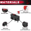 MKBKLLJY Pack of 12 Mini Micro Limit Switch KW12-3 AC