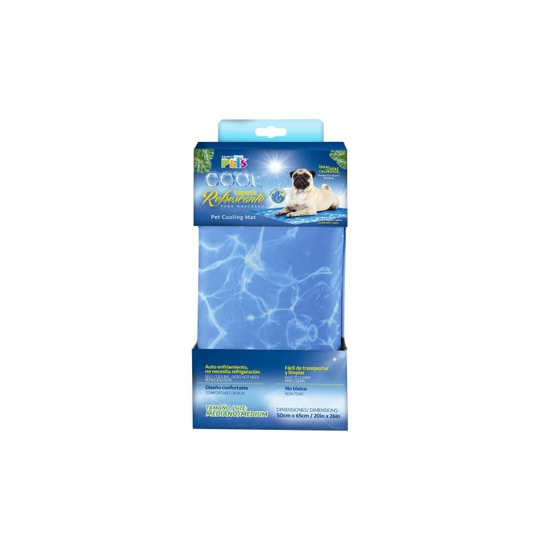 Fancy Pets Tapete Refrescante Cool con Auto Enfriamiento para Perros