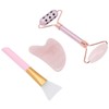 Face Roller Massager Gua Sha Board Mask Brush Set Beauty