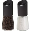 Trudeau Maison Glass and Black 6 inch Ceramic Grinder and