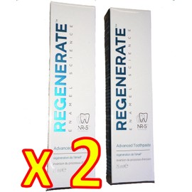 REGENERATE Ciencia del Esmalte - Pasta de Dientes Avanzada 75 ml - Pack 2 x 75ml