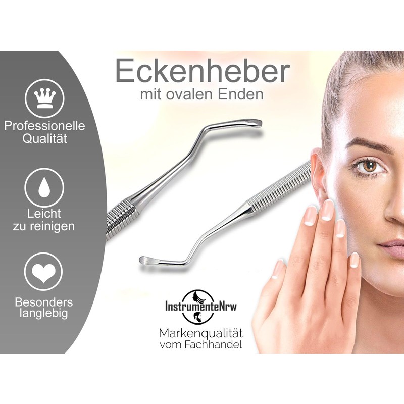 Professional Corner Lifter for Toenails Stainless Steel Foot Care Instrument