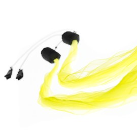 Play Juggling Game Juggling Scarf Bolas with Coloured Juggling Cloth Yellow