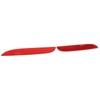 1 Pair Rear Bumper Reflector 63142990863 Left Right Red Tail