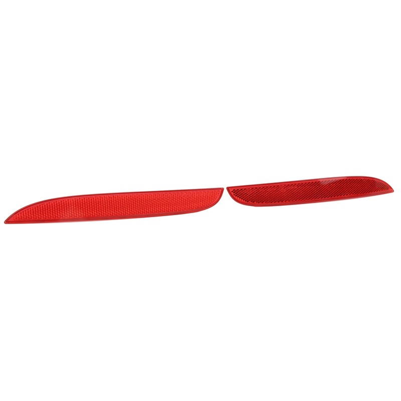 1 Pair Rear Bumper Reflector 63142990863 Left Right Red Tail