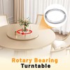 LELE LIFE 14in Lazy Susan Hardware, Heavy Duty Aluminium Alloy