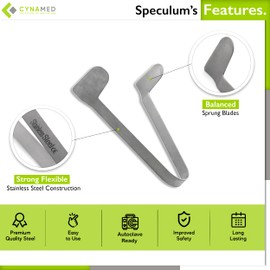 Cynamed 3PK Thudichum Nasal Speculum ENT Instruments, Premium Quality Stainless