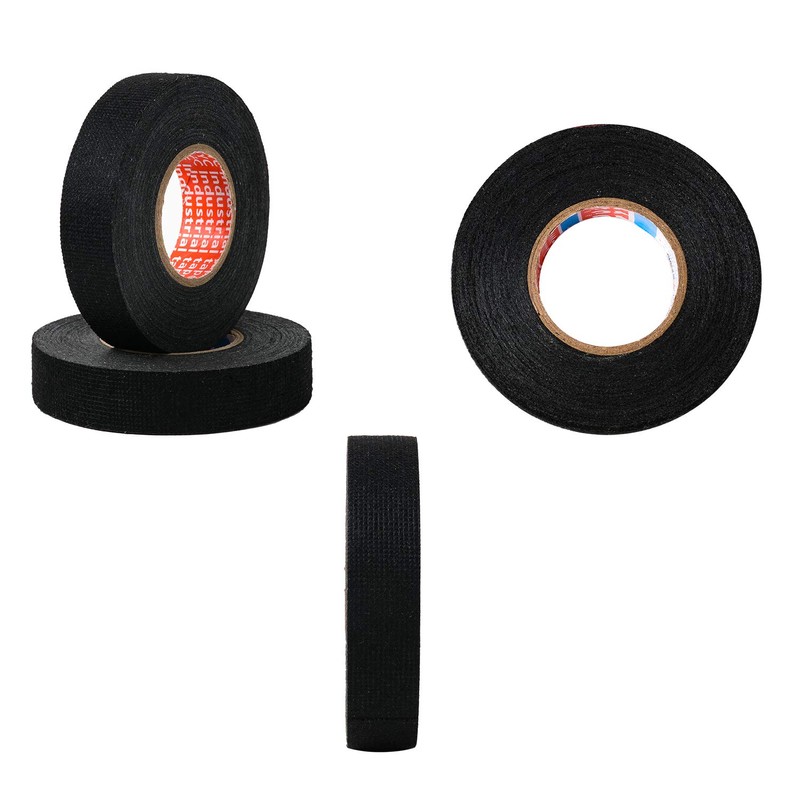 HSTECH 2 Rolls Wire Loom Harness Tape, Speaker Wiring Harness