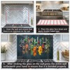 DAIFURONGE Spice Tempered Glass Backsplash For Kitchen Behind Stove,Stove Backsplash