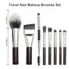 Juego de Brochas de Maquillaje de Viaje, Brochas de Maquillaje
