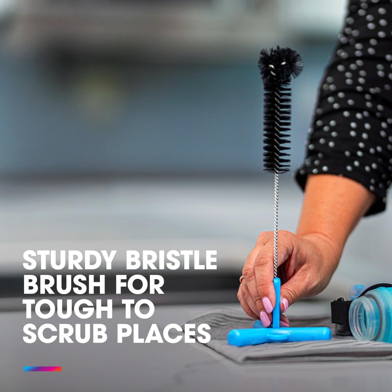 HydraPak Flask Cleaning Kit - Bristle Brush and Drying Stand