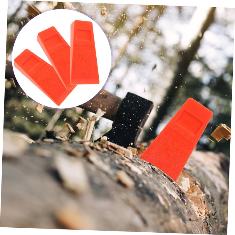 Abaodam 3pcs Felling Wedge Professional Cutting Tools for Safe Logging