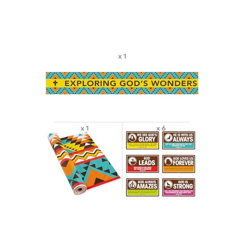 Religious Southwest Trunk-or-Treat Decorating Kit - 8 Pc