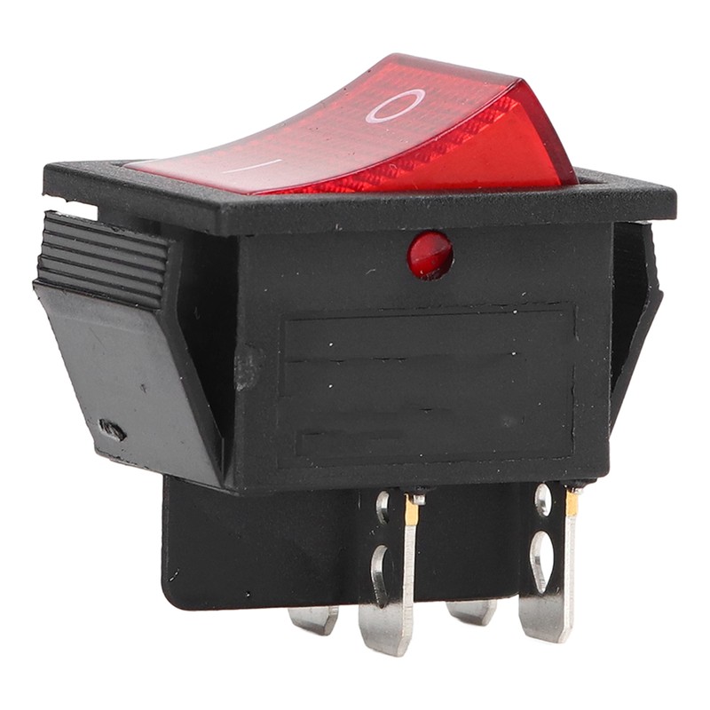 50PCS Snap Power Switch Brass 4 Pin 2 Position Mini