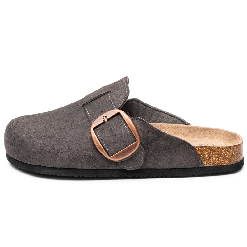 Alpine Swiss Edith - Pantuflas de corcho para mujer, zapatos