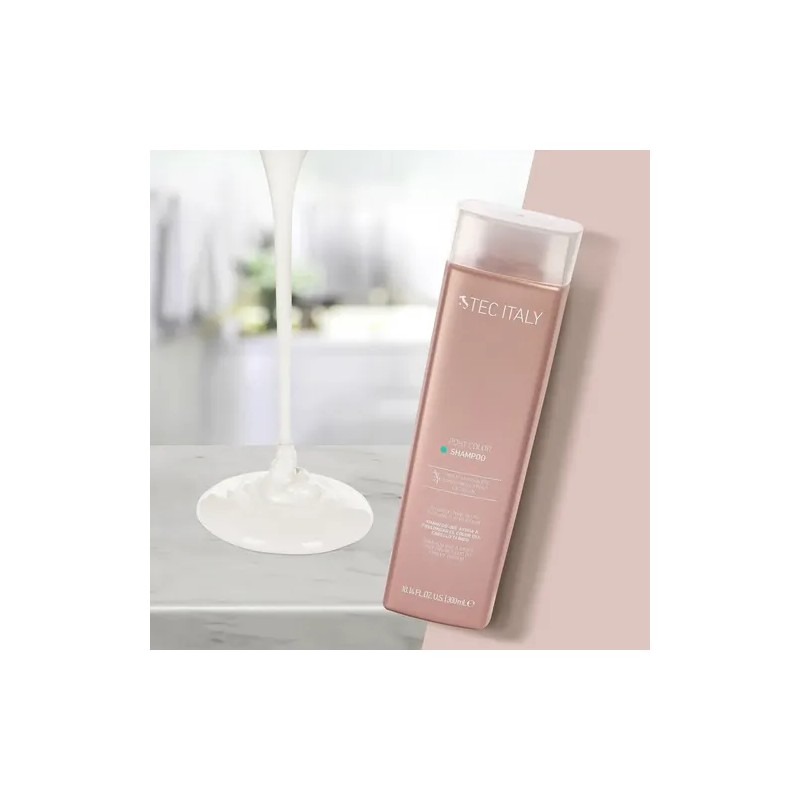 Kit Tratamiento Tec Italy Shampoo Post Color Para Cabello Rubio