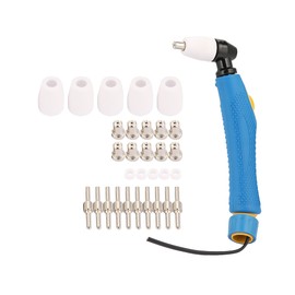 31pcs PT31 LG40 Plasma Cutter Torch Body Nozzle Electrode Tip Kit