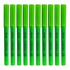 Pen-S Fluorescent Highlighter Pens, GREEN, Chisel Tip, 1-4mm Lines, Pack