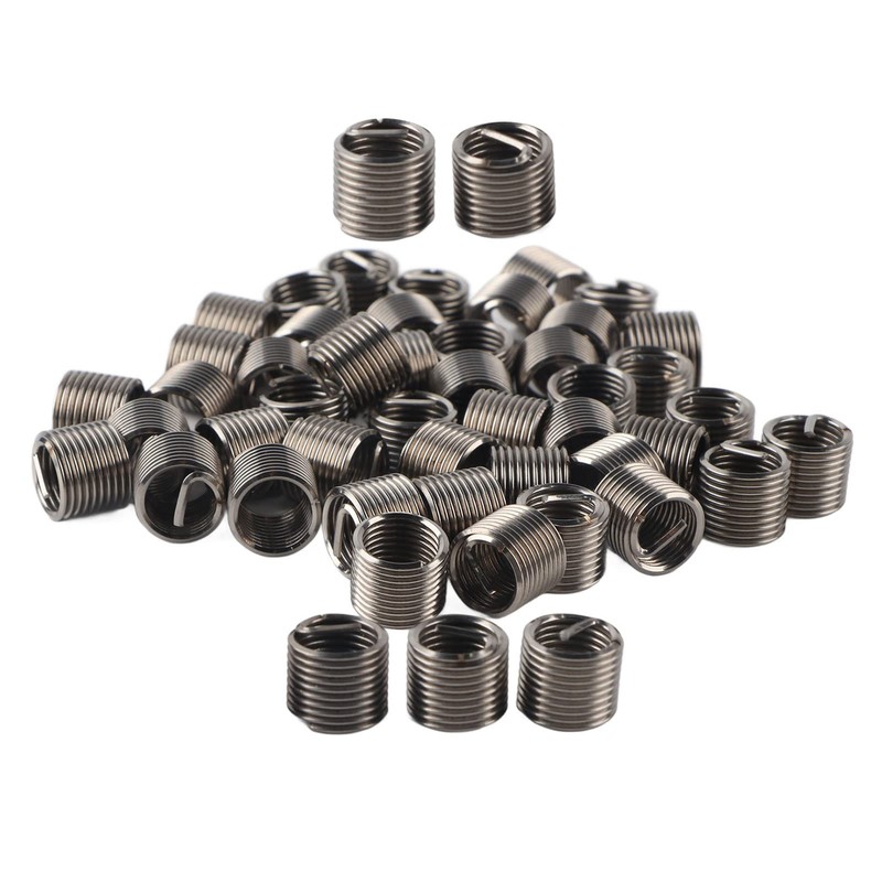 Gernie - Insertos de rosca de acero inoxidable M10X1.25 (1.5D)