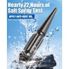 GAsupply 14x1.5 Spike Lug Nuts Black, M14x1.5 Spiked Lug Nut