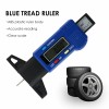 HIZPO LCD Display Tire Thread Measuring Gauge Digital Tire Depth
