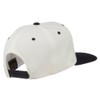 e4Hats.com Cali Embroidered Snapback Cap - Natural Black OSFM