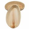 ECO Leaf | 25 Pack Oval Disposable Palm Leaf Plates