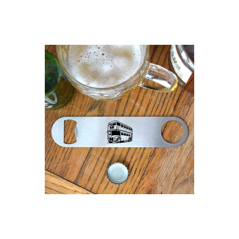 'Double Decker Bus' Bar Blade Bottle Opener (BR00018017)