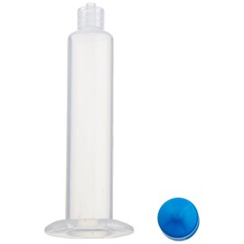 Metcal 910-NBL Series 700 Fluid Dispensing Syringe Barrel with EF Blue Piston, Natural, 10cc Capacity (Pack of 50)