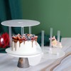 Cake Dowels Rods, 21 Pcs Cake Dowels with 3 Pcs