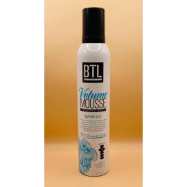 BTL PROFESSIONAL VOLUME MOUSSE SUPREME HOLD FULL BODY AND SHINE 12oz