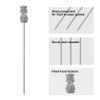 8Pcs Martini Cocktail Picks Reusable Olive Picks Garnish Skewer Fruit