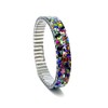 urband LONDON Hippie Stainless Steel Pull Bracelet 10 mm Multi-Coloured