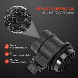 Frankberg Air Flow Meter 5-Pin Compatible with M.i.n.i R56 R57 R58 1.6L 2008-2012 M.i.n.i Clubman R55 1.6L 2008-2012 M.i.n.i Roadster R59 1.6L 2012-2012 Replace# 5 5S13 442 EU