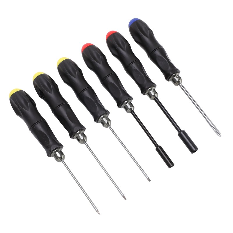 6 Pieces RC Repair Tool Set High Hardness Steel RC