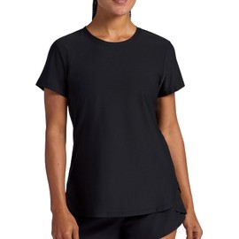 Head - Playera de Cuello Redondo para Mujer, Ajuste Entallado, Material Ligero y elástico