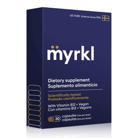 Myrkl Unique Pre-Drinking Supplement for Liver Health Support, Helps Morning Energy with High-Performing Probiotic, L Cysteine & Vitamin B12, Social Evening, Party & Vacation Essentials, 30 Capsules