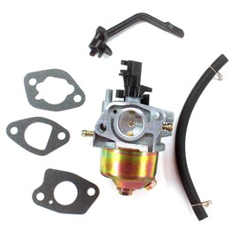 AISEN Carburetor for DuroMax & PowerMax XP3500 XP4400 XP4400E XP4400E-CA MX4500 MX4500E 196CC 200CC 6.5HP 7HP Gasoline Generator Carb Gasket Air Filter Spark Plug