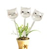 Cat Shaped Self Watering Bulbs Clear Glass Plant Water Plant