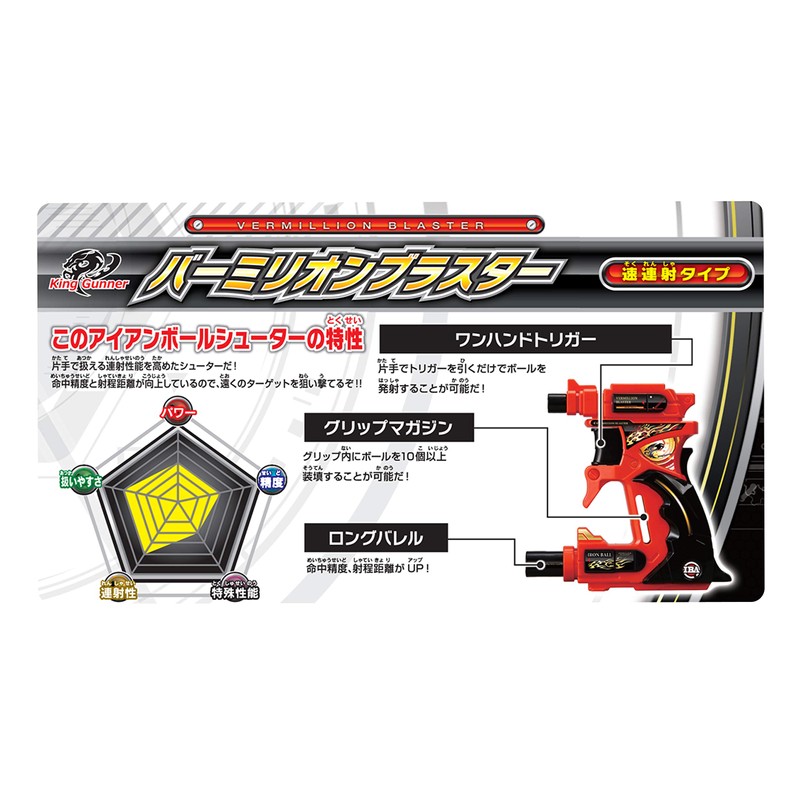Iron Ball Vermillion Blaster
