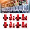 12 Pcs Single Pole Breaker Lock Out Device Nylon Breaker