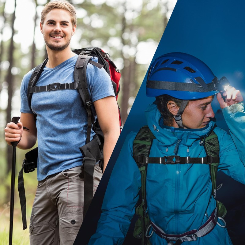 Vigorport Backpack Chest Strap Add on, Elastic Backpack Sternum Strap,