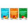 Peeled Organic Non-GMO Dried Fruit Snack Variety Bundle, (1) each: