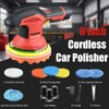 AOBEN Cordless Car Polisher,6 Inch Car buffer Waxer Kit with